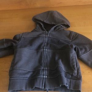 Boy Hurley 4T zip up hoodie sweatshirt gently used
